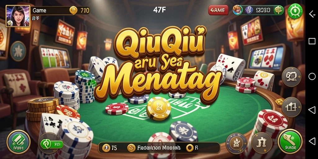 Tampilan seru gameplay QiuQiu di 47F.