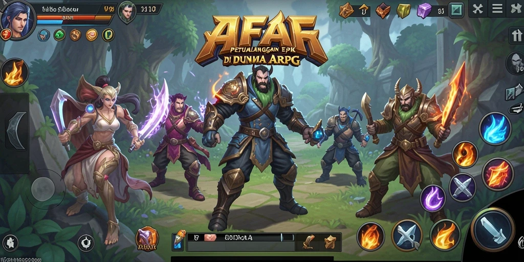Tampilan gameplay AFAF yang menarik dan penuh aksi.