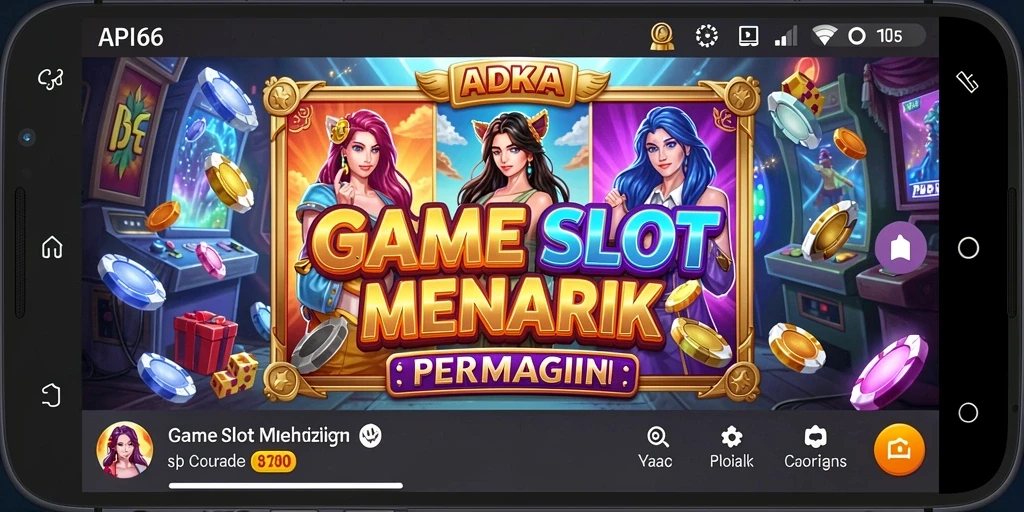 Screenshot gameplay API66 menampilkan pengalaman seru bermain Slot.