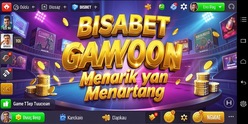Screenshot gameplay BISABET yang menampilkan aspek manajerial yang mendalam.