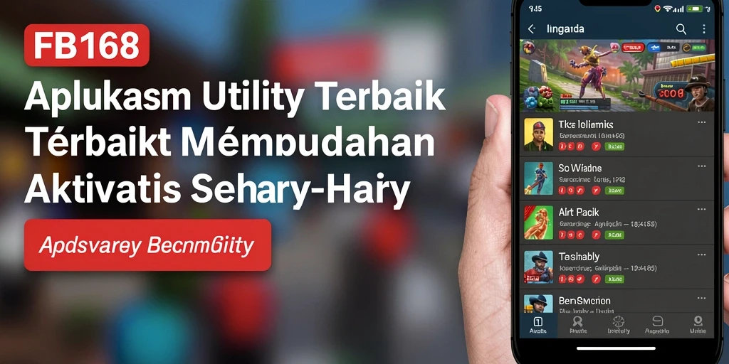 Tampilan utama aplikasi FB168 yang memudahkan pengelolaan tugas.
