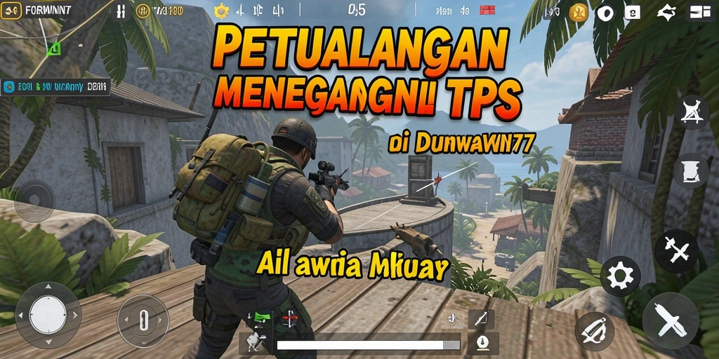 Gameplay seru FORWIN77 menampilkan aksi TPS yang intens.