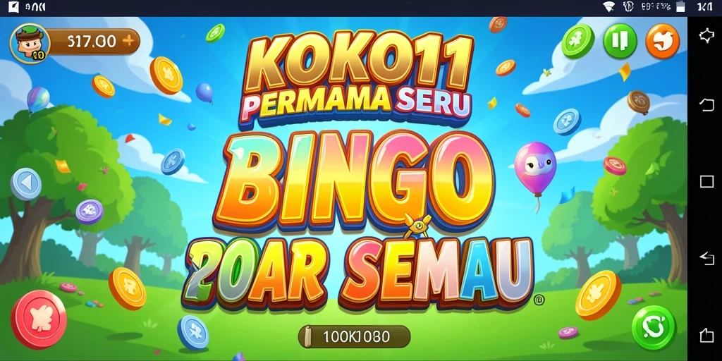 Screenshot gameplay KOKO11 menampilkan para pemain tengah menikmati permainan Bingo.