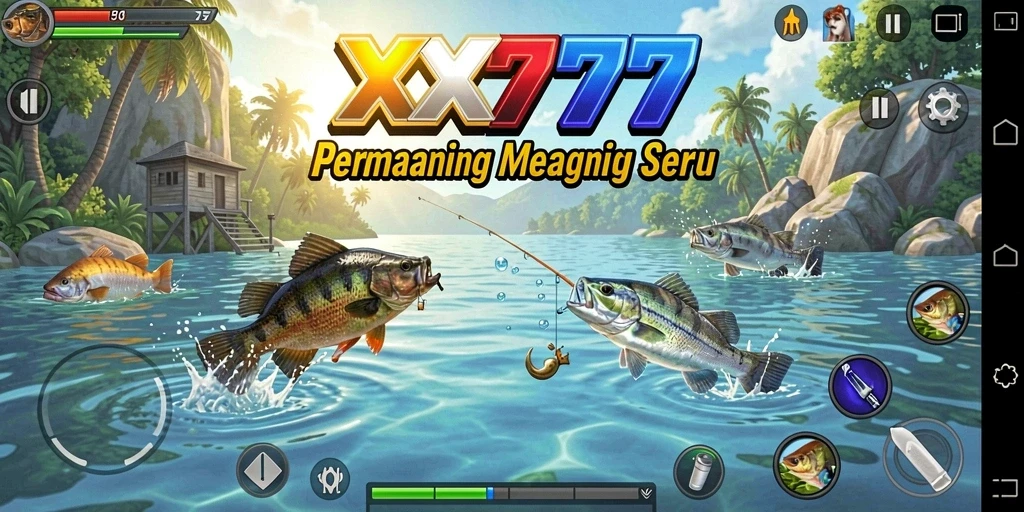 Tangkapan besar dalam gameplay Fishing XXX777 yang memukau.